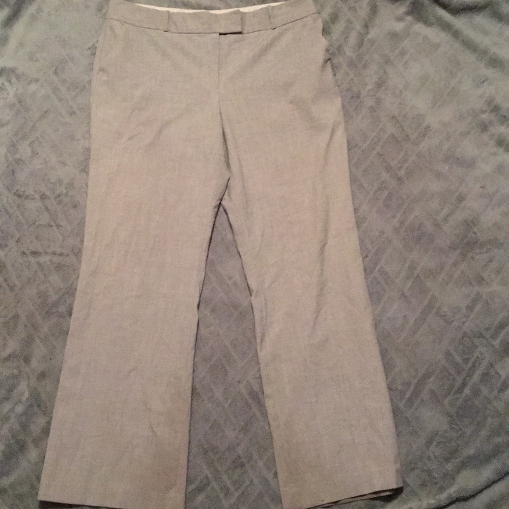 White and tan pants